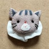 ちりめん手芸キット 仔猫のチャーム・2個セット 和風雑貨好きにちりめんで作る子猫の飾り ハンドメイドキット