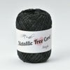 メタリックフリーラメコード(ブラック) 約40g(約160m) 韓国で大人気 上品なラメ感と軽やかな風合いが魅力で編みやすい