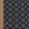 金襴生地(金らん) 稜華文(濃紺) 10cm単位 切り売り 正倉院文様 りょうかもんにしき 唐花文 上品なレース柄きんらん