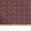 ポリちりめん生地 椿七宝(濃紺) 10cm単位 切り売り 和の小物・洋服に 水洗い可能なポリエステル しっぽう つばき