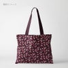 ポリジャガードちりめん生地 可憐な小桜(深紫)10cm単位 切り売り ポリエステルチリメンジャカード 洗える縮緬 衣類や小物作りに