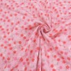 ポリジャガードちりめん生地 可憐な小桜(ピンク)10cm単位 切り売り ポリエステル洗える縮緬 SEVENBERRY 可愛い和柄小花プリント