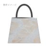 金襴生地(金らん) 吉祥流水に鶴(白銀) 10cm単位 切り売り 吉祥文様の鶴と桜柄上品な西陣織物 慶事の小物やテーブル回りに