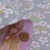 金襴生地(金らん) 花のころ(薄ねず) 10cm単位 切り売り 薄いグレー地の繊細な桜模様 ライトグレイ桜柄西陣織きんらん