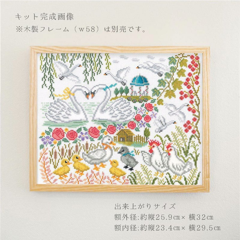 クロスステッチキット Nostalgic Story みにくいアヒルの子 オリムパス製絲 ノスタルジックストーリーししゅうキット Nitka