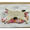 手芸キット 愛しの猫たち 押絵の壁掛け・首輪ピンク猫 いとしのねこモチーフミニタペストリー手作りキット 初心者向き