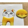 手芸キット 愛しの猫たち 押絵の壁掛け・花束トラ猫 ねこミニタペストリー手作りクラフトキット 縮緬押し絵初心者