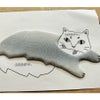 手芸キット 愛しの猫たち 押絵の壁掛け・花一輪モフ猫 ネコモチーフタペストリー 猫好きインテリアグッズ手づくりで