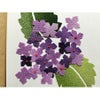 ちりめん貼り絵キット 切り絵花「紫陽花」 簡単ちりめん手芸 布貼り絵クラフト 子供向き 高齢者向き手芸