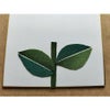 ちりめん貼り絵キット 切り絵花「向日葵」 布の貼り絵手芸 ちりめん細工簡単クラフト シニア高齢者向き