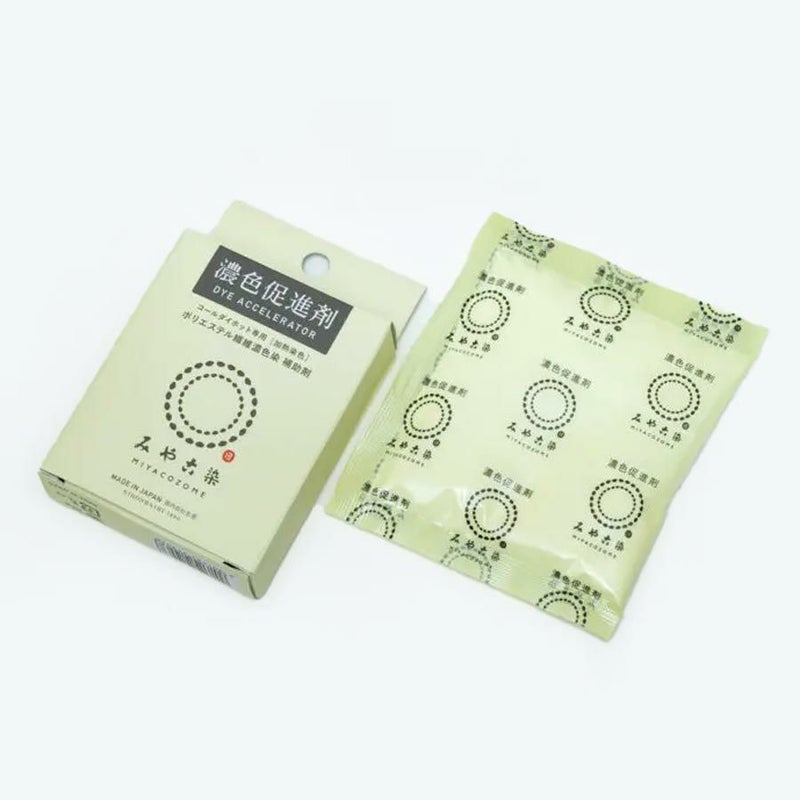 コールダイホット用濃色促進剤 20g コールダイホットでポリエステルを濃く染められる