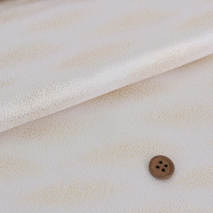 金襴生地(金らん) 干支向き 輝く霞(白に金) 10cm単位 切り売り 午年手作り用生地 西陣織きんらん うま押絵生地 馬押し絵 織物