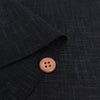 無地かすり風ムラ糸もめん生地 (黒) 50cm単位 切り売り ムラ糸クロスワッシャー加工 ブラック 和風木綿布地 ナチュラル