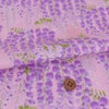 和柄コットン生地 藤の花(ピンク) 10cm単位 切り売り 和風花柄コットンこばやし生地 藤柄 女性浴衣生地 和調下り藤柄