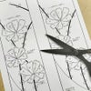 ちりめん手芸キット もてなしの花 10月 コスモス(秋桜) ちりめん布押絵 押し絵キット 縮緬細工 秋花のミニタペストリー