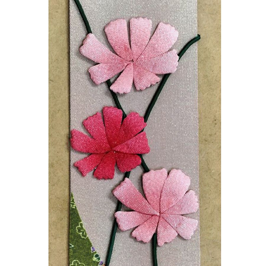 ちりめん手芸キット もてなしの花 10月 コスモス(秋桜) |生地 和柄