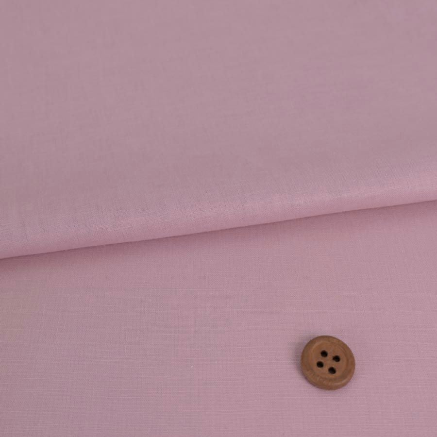 綿麻シーチング生地 (ピンク) 10cm単位 切り売り |生地 和柄/和布
