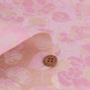 金襴生地(金らん) 辻が花風文様(ピンク) 10cm単位 切り売り 西陣織きんらん織物 花柄かわいい 和小物用生地 和柄 モダン和風