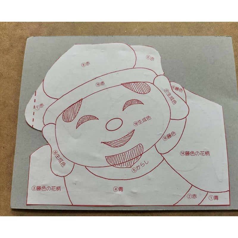 押し絵キット 開運招福七福神「大黒天」