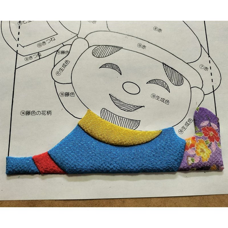 押し絵キット 開運招福七福神「大黒天」