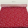 金襴生地(金らん) 桜花の舞(赤) 10cm単位 切り売り