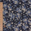 和柄コットン生地 藍染め調しだれ桜(藍) 10cm単位 切り売り