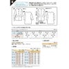 実物大型紙・ノーカラーライトコート