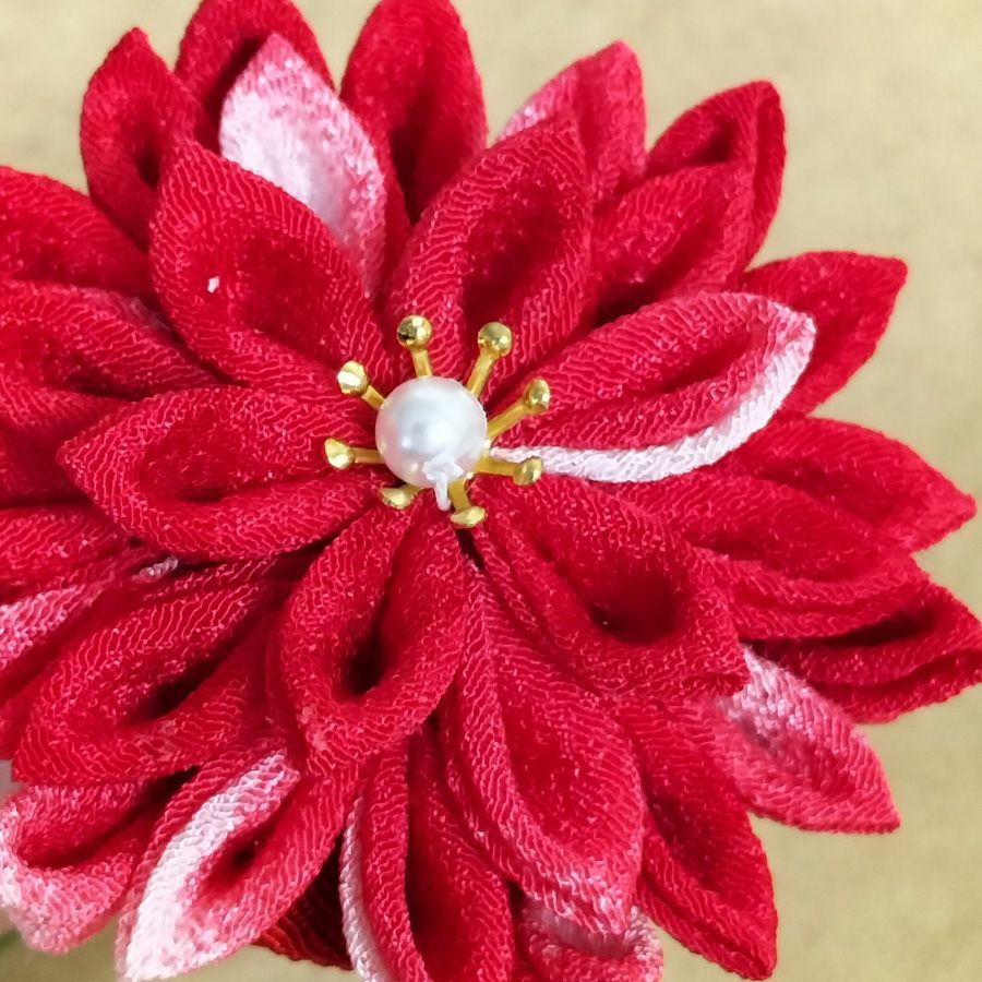 ちりめん手芸キット お細工門松 |生地 和柄/和布/ちりめん手芸通販布がたり
