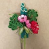 ちりめん手芸キット お細工門松ミニチュア 正月飾りハンドメイド
