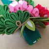 ちりめん手芸キット お細工門松ミニチュア 正月飾りハンドメイド