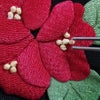 ちりめん手芸キット もてなしの花 2月 ボケ(木瓜)