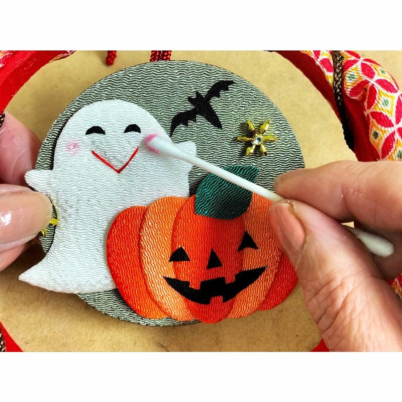 ちりめん手芸キット ぷくぷくリース4種セット