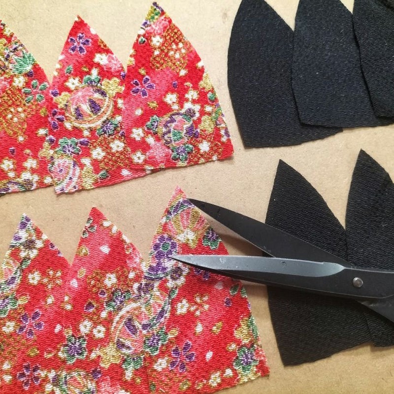 ちりめん手芸キット 房付き手まり 四季の花4種セット