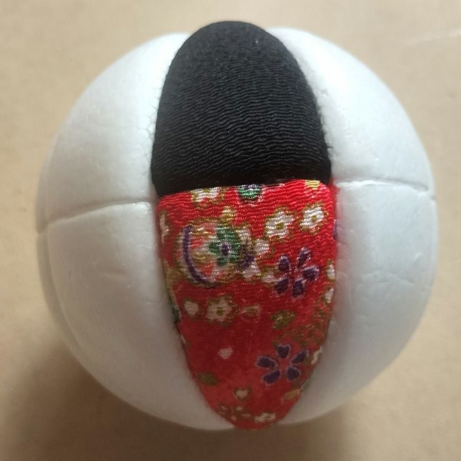 ちりめん手芸キット 房付き手まり 四季の花4種セット