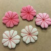 ちりめん手芸キット 房付き手まり 四季の花4種セット
