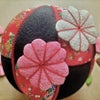 ちりめん手芸キット 房付き手まり 四季の花4種セット