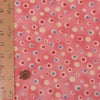 ちりめんカットクロス・ドットのイルミネーション(ピンク) 23×33cm