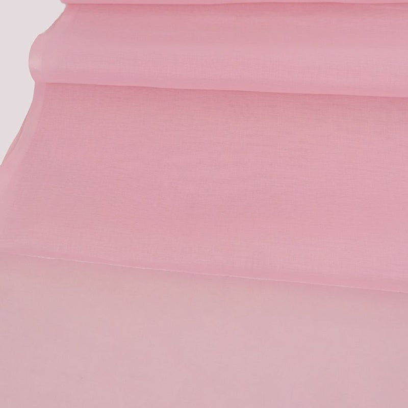 コットンオーガンジー生地・無地(ピンク) 10cm単位 切り売り