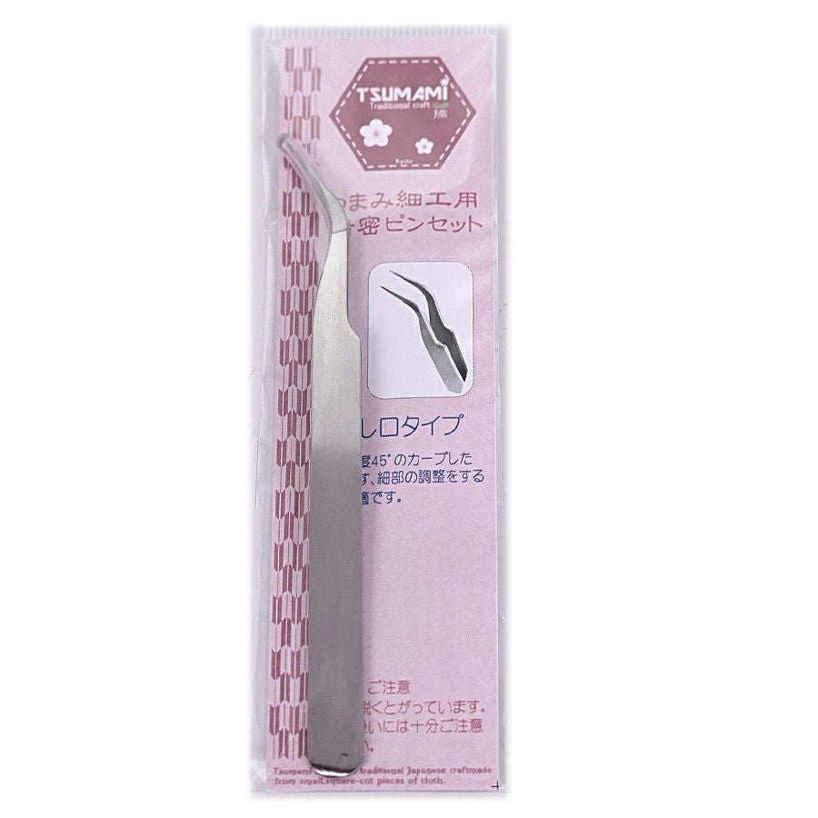  つまみ細工用精密ピンセット(C)わし口