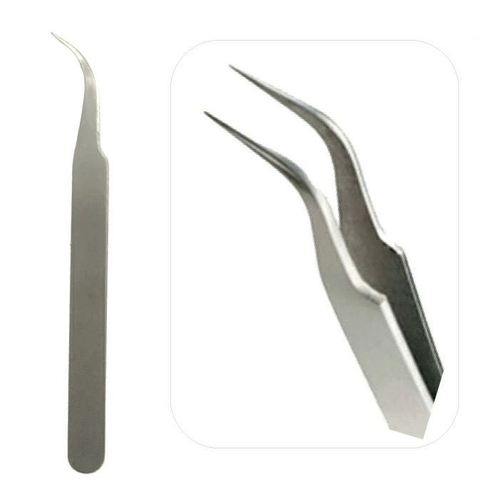  つまみ細工用精密ピンセット(C)わし口