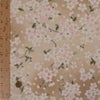 和柄コットン生地 春霞の桜(ベージュ) 10cm単位 切り売り