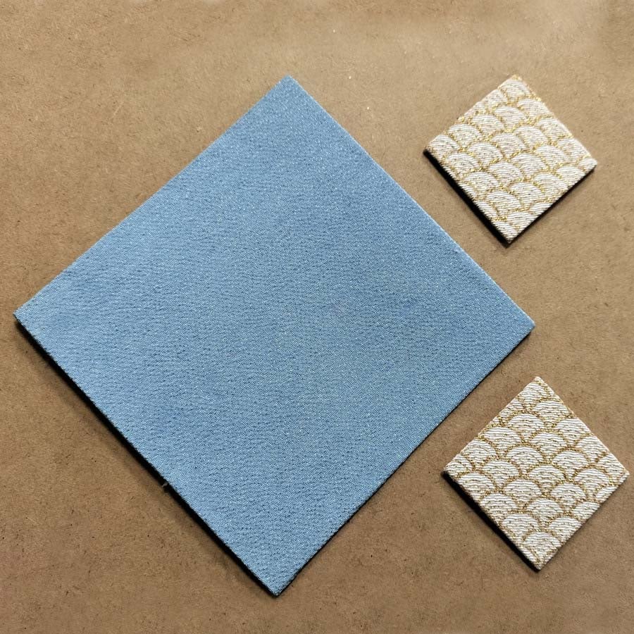 端午の節句タペストリーキット 兜の三連飾り