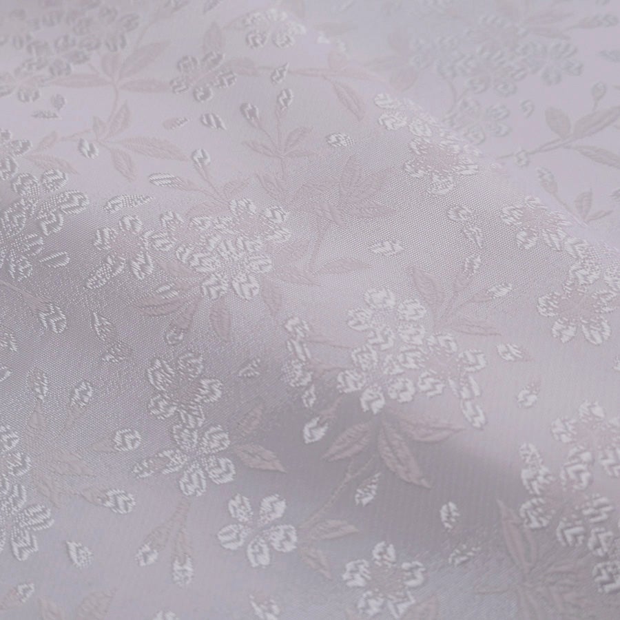 金襴生地(金らん) 山桜(白/白) 10cm単位 切り売り
