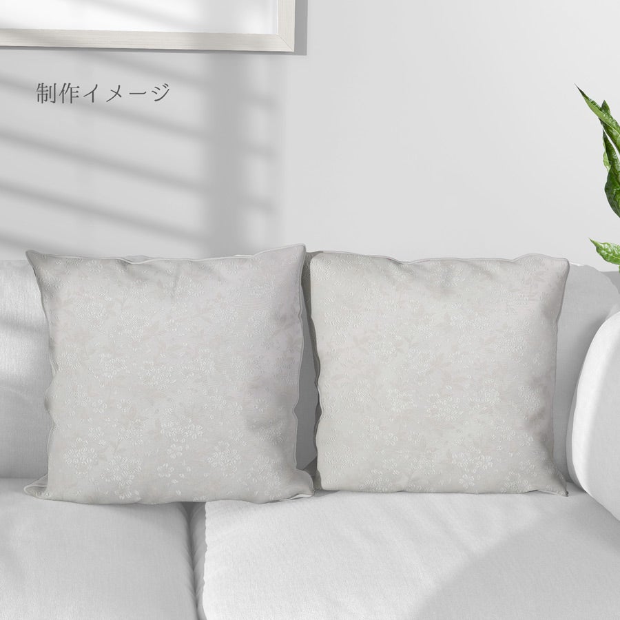 金襴生地(金らん) 山桜(白/白) 10cm単位 切り売り