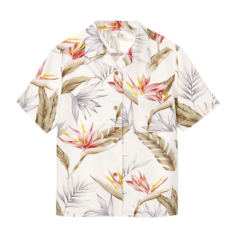 実物大型紙・アロハシャツ（成人男女）