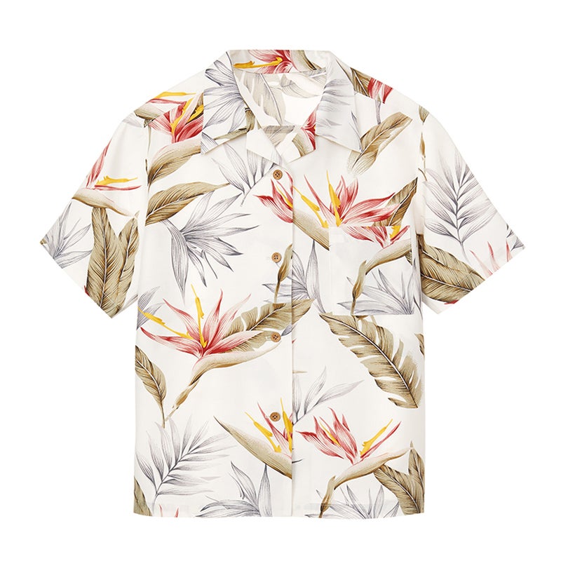 実物大型紙・アロハシャツ（成人男女）