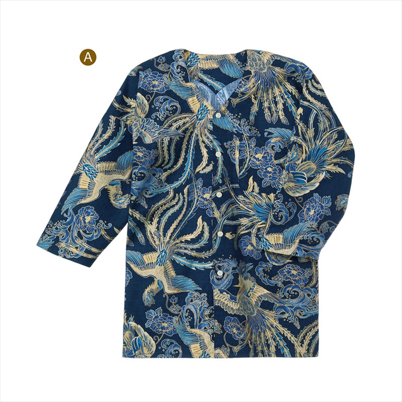 実物大型紙・ダボシャツ 鯉口タイプ（成人男女）