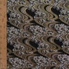 金襴生地(金らん) 夜桜流水(黒) 10cm単位 切り売り