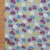 ポリちりめん生地 くるり小梅(くすみブルー) 10cm単位 切り売り