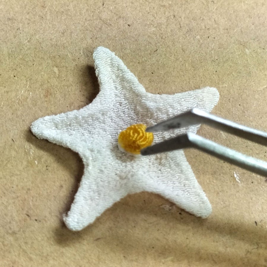 ちりめん手芸キット 花と実の短冊 7月 ほおずきと花